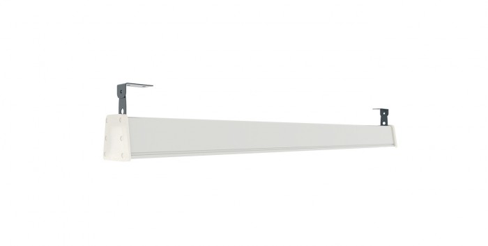 11.952, Промышленный светодиодный светильник 500мм с кронштейном с диммером, IP65