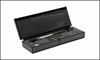 6852-5/S17, Миниатюрный регулируемый динамометрический ключ с набором насадок и фиксированной битой для отвертки