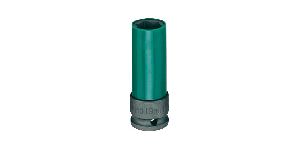 ISK-4019, Головка ударная колесная 19 мм, в пластиковой защите