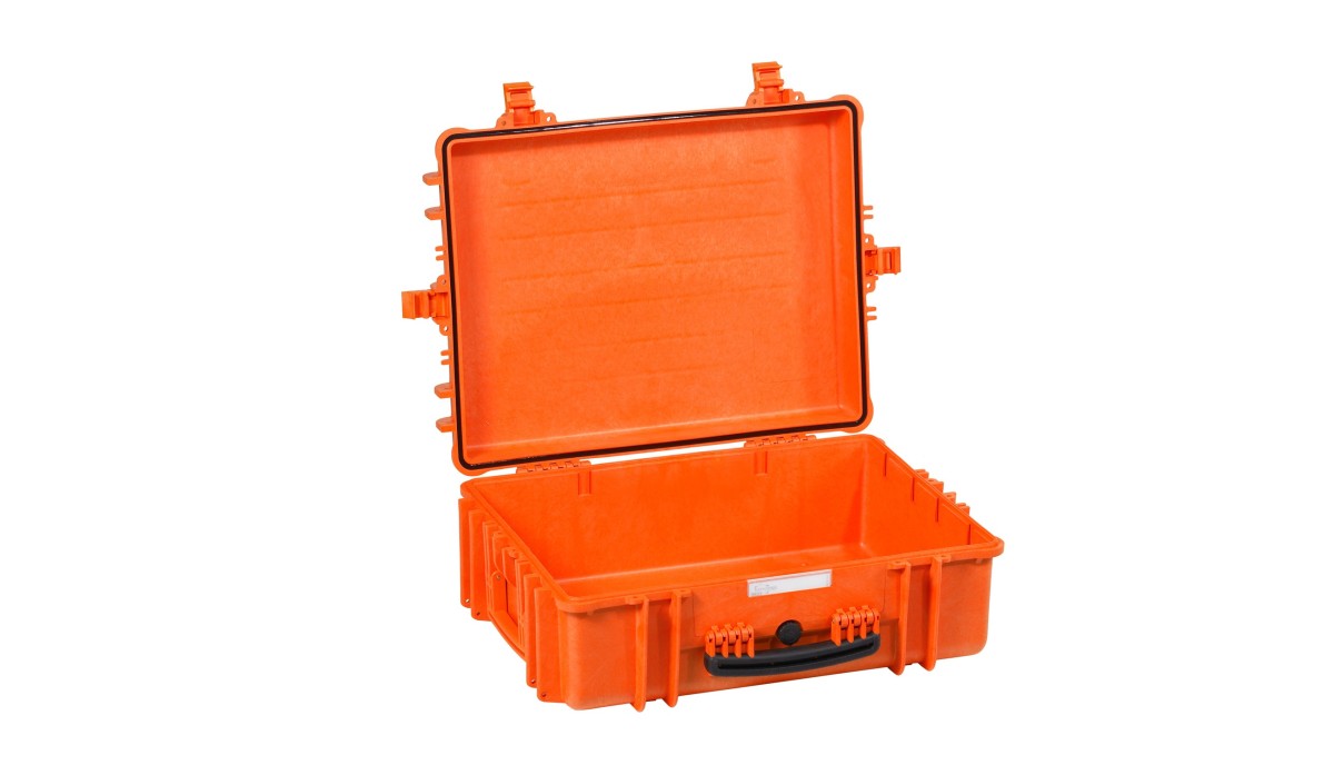 5822.O E, Защитный герметичный транспортный чемодан-контейнер, оранжевый, без заполнения